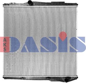 AKS Dasis 270014S - Радиатор, охлаждение двигателя autosila-amz.com