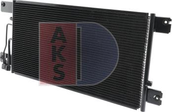 AKS Dasis 272001N - Конденсатор кондиционера autosila-amz.com