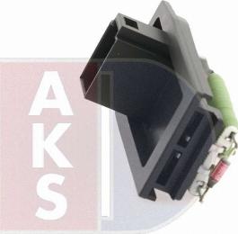 AKS Dasis 740301N - Сопротивление, реле, вентилятор салона autosila-amz.com