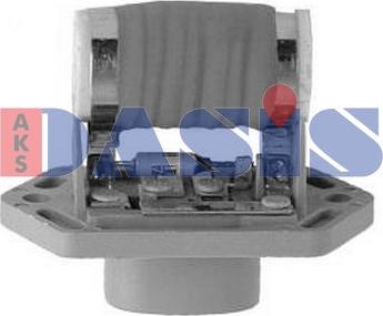 AKS Dasis 740251N - Дополнительный резистор, электромотор - вентилятор радиатора autosila-amz.com