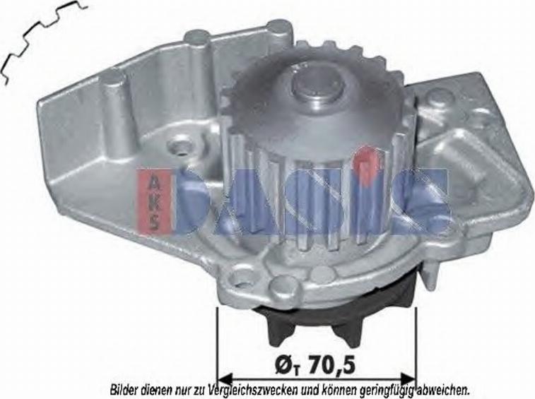 AKS Dasis 785694N - Водяной насос autosila-amz.com