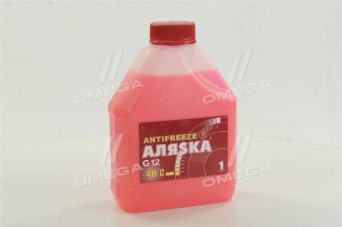 Alaska 5524 - Антифриз красный Аляска-40 1кг охлаждающая жидкость, ALASKA autosila-amz.com