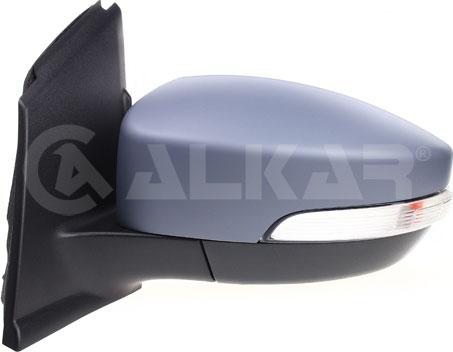 Alkar 9039379 - Зеркало электрическое Ford Kuga 08/12-- + подогр. (под покраску) левое - 9039379 autosila-amz.com