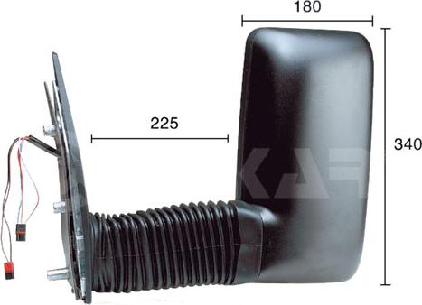 Alkar 9247977 - Наружное зеркало autosila-amz.com