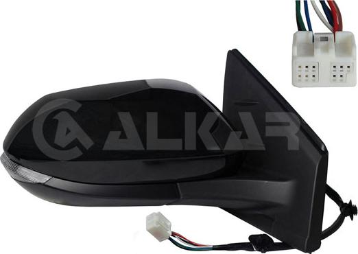 Alkar 6144078 - Наружное зеркало autosila-amz.com