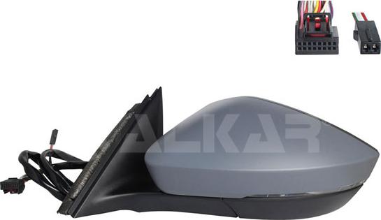 Alkar 6140735 - Наружное зеркало autosila-amz.com