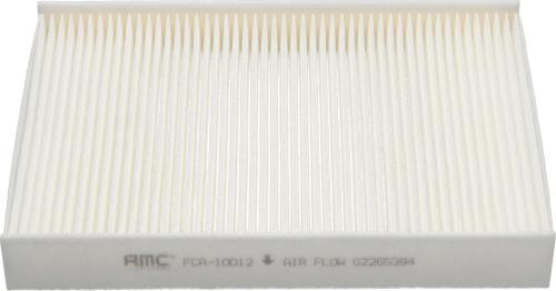 AMC Filter FCA-10012 - Фильтр воздуха в салоне autosila-amz.com