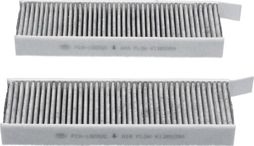 AMC Filter FCA-10032C - Фильтр воздуха в салоне autosila-amz.com