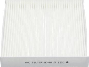 AMC Filter HC-8115 - ФИЛЬТР САЛОНА HONDA JAZZ 02-/SUZUKI SWIFT autosila-amz.com