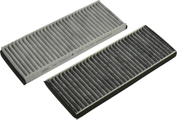 AMC Filter NC-2031C - Фильтр воздуха в салоне autosila-amz.com