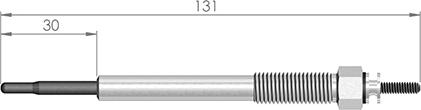 A-N PARTS 131 522 - Свеча накаливания autosila-amz.com