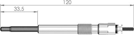 A-N PARTS 120 246 - Свеча накаливания autosila-amz.com