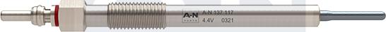 A-N PARTS A-N137117 - Свеча накаливания autosila-amz.com