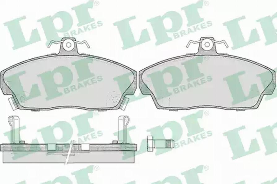 AP 05P430 - Тормозные колодки, дисковые, комплект autosila-amz.com