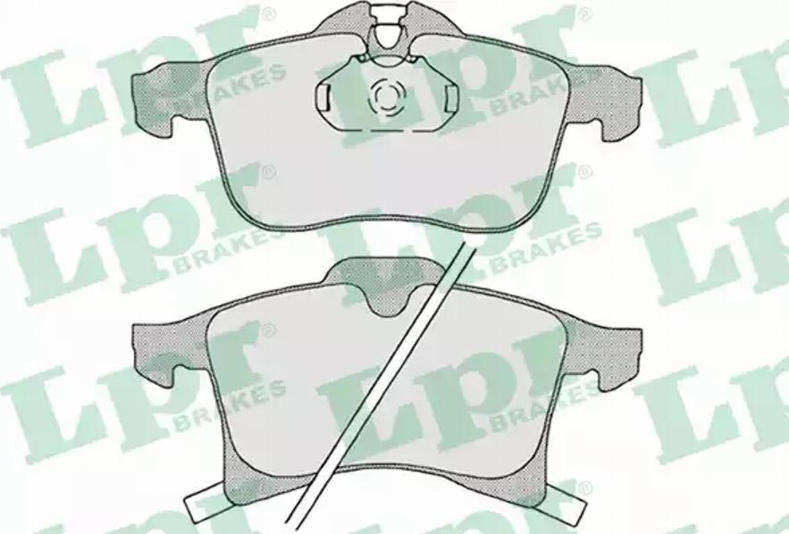 AP 05P1197 - Тормозные колодки, дисковые, комплект autosila-amz.com