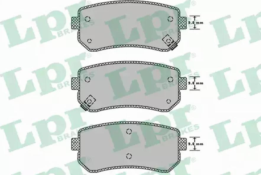 AP 05P1344 - Тормозные колодки, дисковые, комплект autosila-amz.com