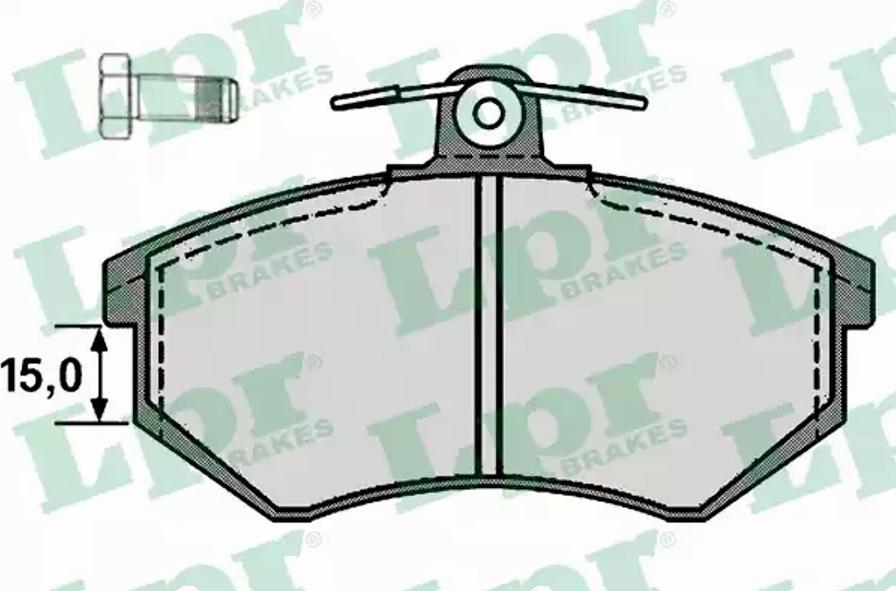 AP 05P216 - Тормозные колодки, дисковые, комплект autosila-amz.com