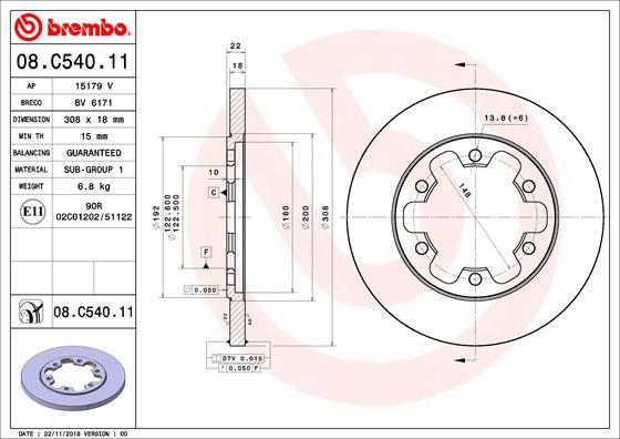 AP 15179V - Тормозной диск autosila-amz.com