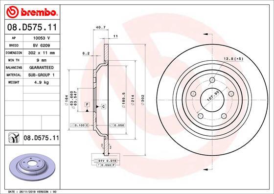 AP 10053 V - Тормозной диск autosila-amz.com