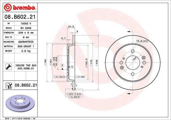 AP 10052 V - Тормозной диск autosila-amz.com