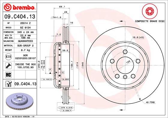 AP 25514 Z - Тормозной диск autosila-amz.com