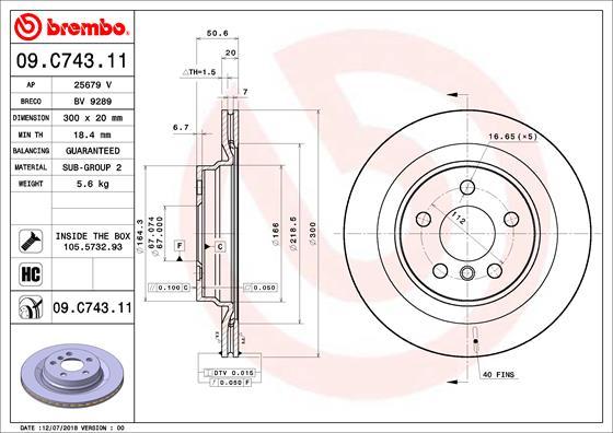 AP 25679 V - Тормозной диск autosila-amz.com