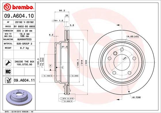 AP 25192 V - Тормозной диск autosila-amz.com