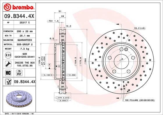 AP 25317 X - Тормозной диск autosila-amz.com