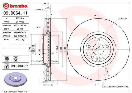 AP 25716 V - Тормозной диск autosila-amz.com