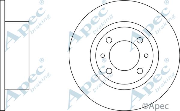 Pex 14.0242 - Тормозной диск autosila-amz.com