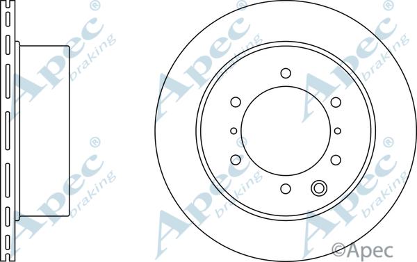 Japanparts DP-H05 - Тормозной диск autosila-amz.com