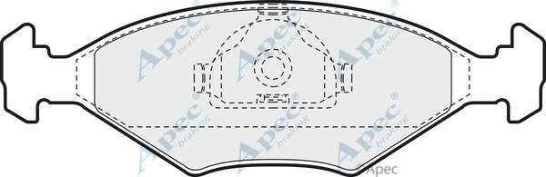 Woking P3813.12 - Тормозные колодки, дисковые, комплект autosila-amz.com