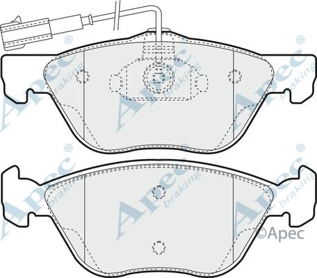 VEMA 833522 - Тормозные колодки, дисковые, комплект autosila-amz.com