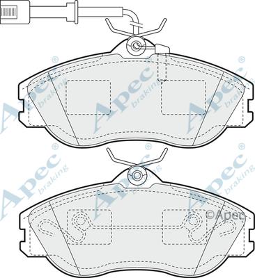 R Brake RB0871-206 - Тормозные колодки, дисковые, комплект autosila-amz.com