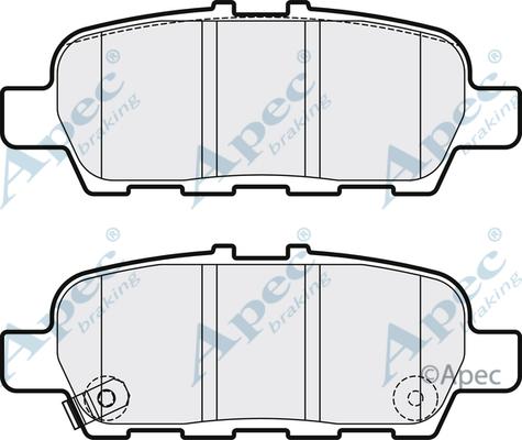 Kaishin D1286 - Тормозные колодки, дисковые, комплект autosila-amz.com