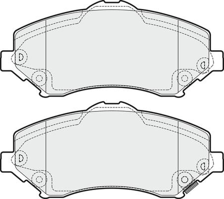 Textar 13.0460-8013.2 - Тормозные колодки, дисковые, комплект autosila-amz.com