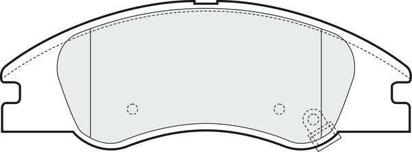 BENDIX 572585 - Тормозные колодки, дисковые, комплект autosila-amz.com