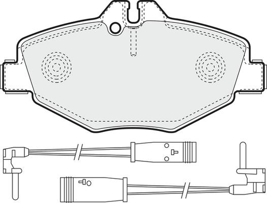 DJ Parts BP1980 - Тормозные колодки, дисковые, комплект autosila-amz.com