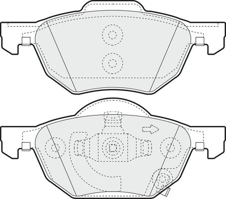 BENDIX 572480 - Тормозные колодки, дисковые, комплект autosila-amz.com