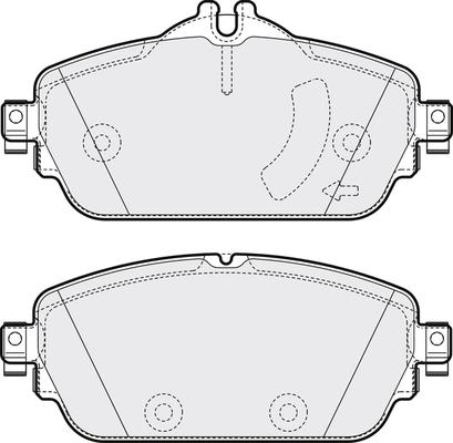 Blitz BB0639 - Тормозные колодки, дисковые, комплект autosila-amz.com