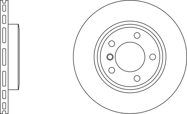 NK 311540 - Тормозной диск autosila-amz.com