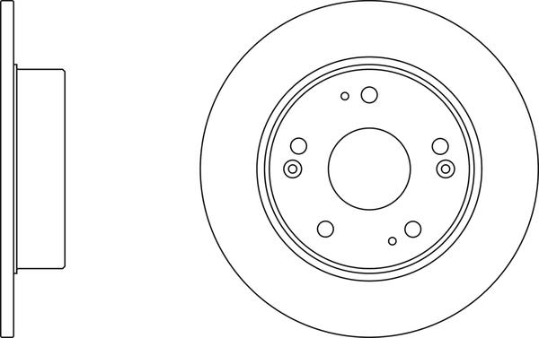 Fri.Tech. BD1469 - Тормозной диск autosila-amz.com