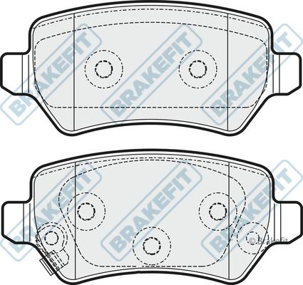 FTE 9005362 - Тормозные колодки, дисковые, комплект autosila-amz.com