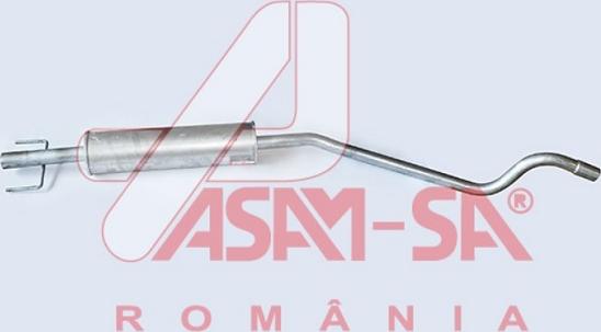 ASAM 65226 - Средний глушитель выхлопных газов autosila-amz.com