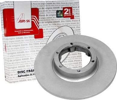 ASAM 01158 - Тормозной диск autosila-amz.com