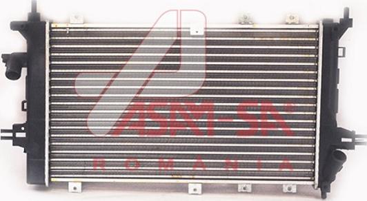 ASAM 32451 - Радиатор, охлаждение двигателя autosila-amz.com