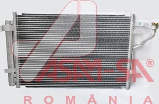 ASAM 32411 - Конденсатор кондиционера autosila-amz.com
