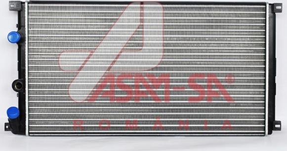 ASAM 32844 - Радиатор, охлаждение двигателя autosila-amz.com