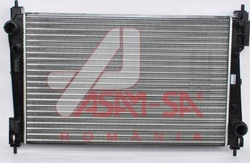 ASAM 32858 - Радиатор, охлаждение двигателя autosila-amz.com