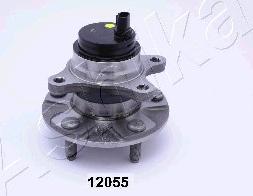 Ashika 44-12055 - Ступица колеса, поворотный кулак autosila-amz.com